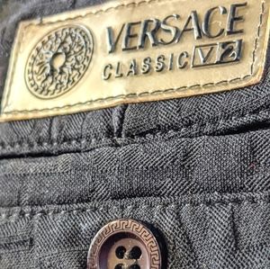 Versace Classic V2 Vintage Embossed pants